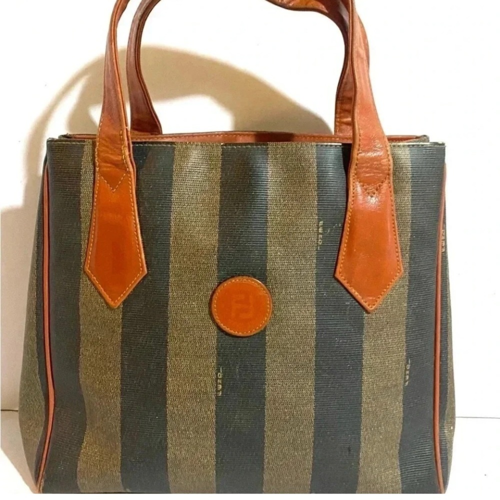 “FENDI” PEQUIN SATCHEL VINTAGE LUXURY